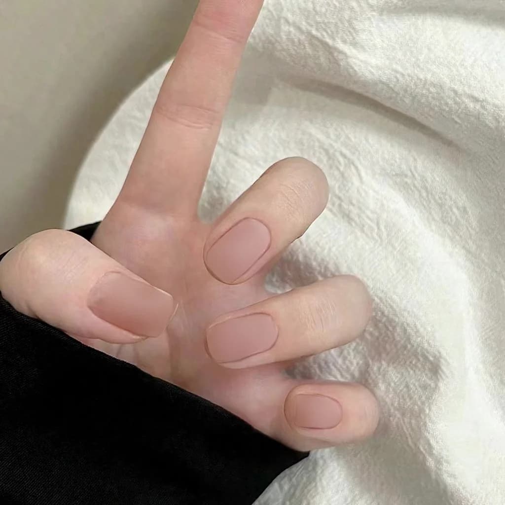 Faux ongles courts ronds effet œil de chat motif étoile 24 pièces réutilisables
