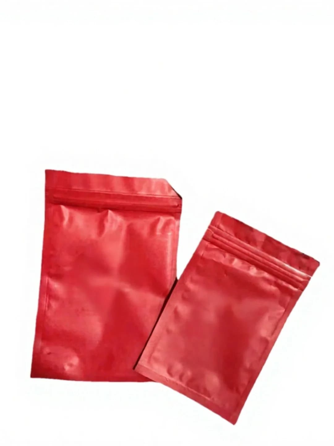 Sachets ziplock en plastique givré pour outils à ongles et faux ongles