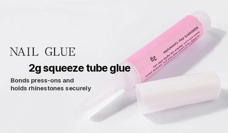 Colle à ongles 1g pour ongles à enfiler et strass